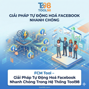 FCM-Phần mềm tự động hoá các thao tác facebook nhanh chống.